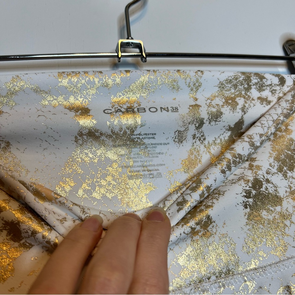 Carbon38 Metallic Snake High Rise Legging - image 7